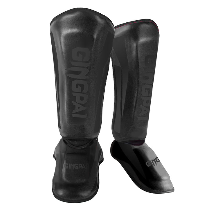 Premium Kickboxing Shin Guard Pads – Muay Thai, Boxing, MMA Leg Protector, Sanda, Wushu, Taekwondo Ankle Guards for Men 