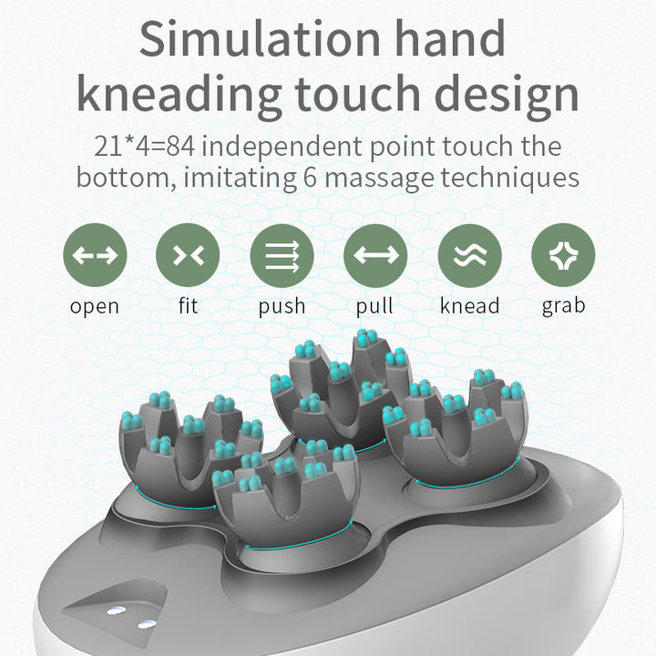 Premium Electric Cordless Scalp Massager for Hair Growth, Deep Clean, and Stress Relief – Rechargeable, Waterproof, 4 Modes,