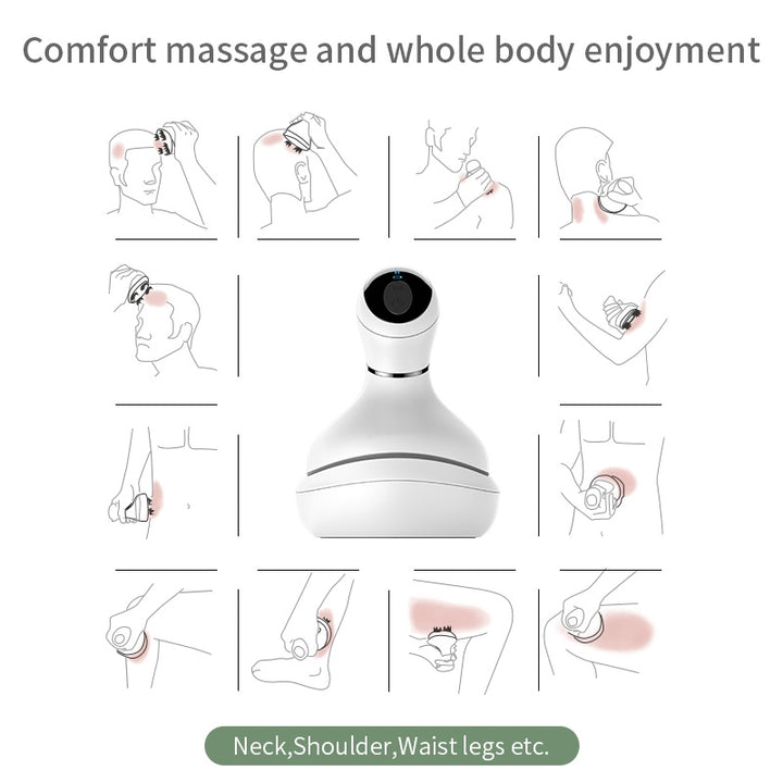 Premium Electric Cordless Scalp Massager for Hair Growth, Deep Clean, and Stress Relief – Rechargeable, Waterproof, 4 Modes,