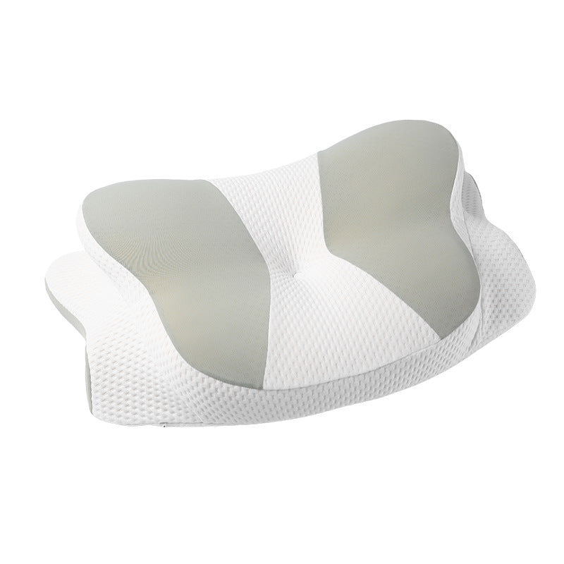 Premium Memory Foam Cervical Pillow – 2-in-1 Ergonomic Contour Neck Pillow for Pain Relief – Orthopedic Support Pillow for 