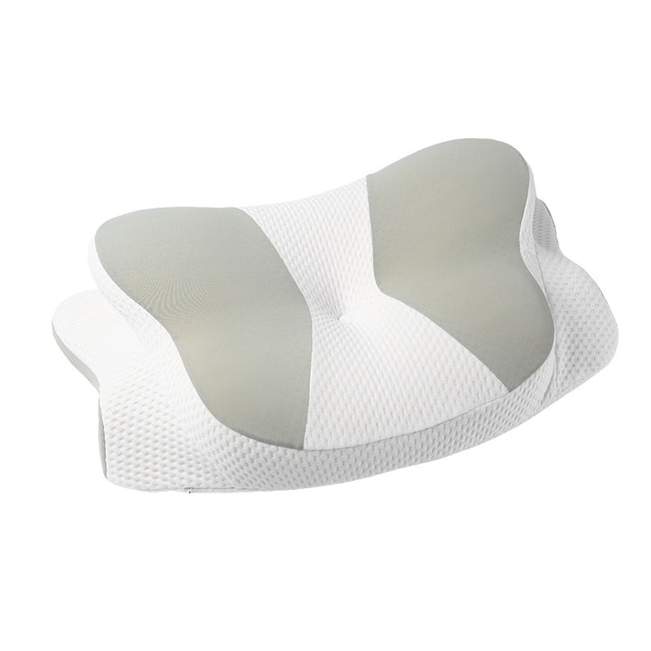 Premium Memory Foam Cervical Pillow – 2-in-1 Ergonomic Contour Neck Pillow for Pain Relief – Orthopedic Support Pillow for 